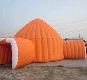 Tent1-39 خيمة برتقالية قابلة للنفخ