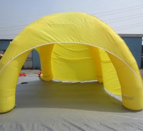 Tent1-308 قبة الإعلان الأصفر خيمة قابلة للنفخ