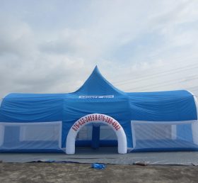Tent1-105 خيمة عملاقة زرقاء قابلة للنفخ