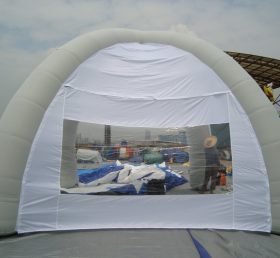 Tent1-324 قبة الإعلان الأبيض خيمة قابلة للنفخ