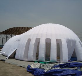 Tent1-410 خيمة عملاقة بيضاء قابلة للنفخ