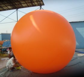 B3-25 الإعلان في الهواء الطلق بالون برتقالي قابل للنفخ