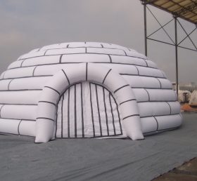 Tent1-389 خيمة بيضاء قابلة للنفخ