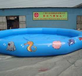 POO17-1 حمام سباحة دائري قابل للنفخ للأطفال