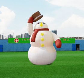 C1-232 نفخ عيد الميلاد رجل الثلج