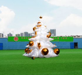 C1-240 شجرة عيد الميلاد بيضاء قابلة للنفخ