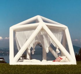 Tent1-5018 فقاعة شفافة منزل خيمة قابلة للنفخ