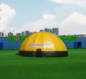 Tent1-4286 خيمة عنكبوت صفراء قابلة للنفخ