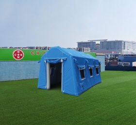 Tent1-4447 خيمة طبية زرقاء قابلة للنفخ