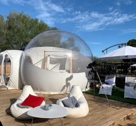 Tent1-5015 خيمة التخييم للبالغين شفافة فقاعة نفخ خيمة