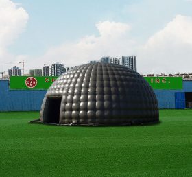 Tent1-4509 قبة سوداء قابلة للنفخ