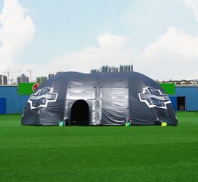 Tent1-4602 خيمة قبة متنقلة كبيرة سوداء مخصصة